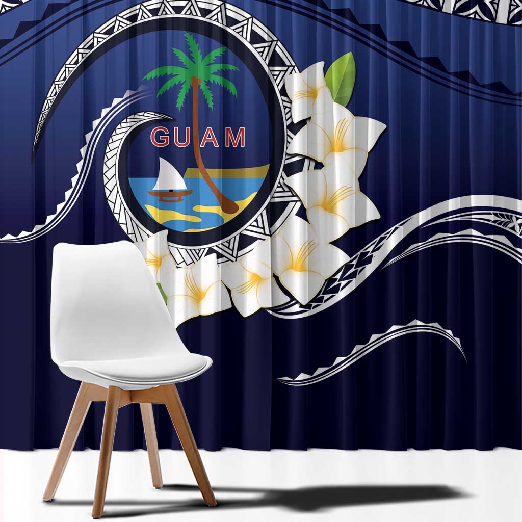 Hafai Adai Guam Guasalis Window Curtain Polynesian Tribal Pattern LT9 - Polynesian Pride