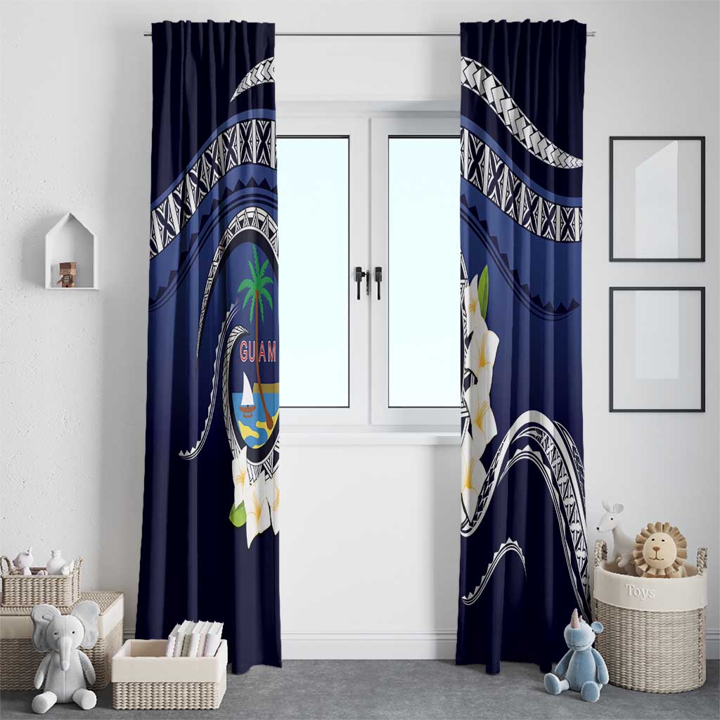 Hafai Adai Guam Guasalis Window Curtain Polynesian Tribal Pattern LT9 - Polynesian Pride