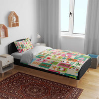Mele Kalikimaka Hawaii Christmas Bedding Set Funny Santan Hippie Style LT9 - Polynesian Pride