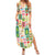 Mele Kalikimaka Hawaii Christmas Summer Maxi Dress Funny Santan Hippie Style