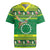 Meri Kiritimiti Cook Islands Christmas Rugby Jersey Maroro Flying Fish and White Stars