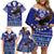 American Samoa Christmas Family Matching Off Shoulder Short Dress and Hawaiian Shirt Manuia le Kerisimasi Polynesian Tribal LT9 - Polynesian Pride