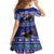 American Samoa Christmas Family Matching Short Sleeve Bodycon Dress and Hawaiian Shirt Manuia le Kerisimasi Polynesian Tribal LT9 - Polynesian Pride