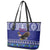 American Samoa Christmas Leather Tote Bag Manuia le Kerisimasi Polynesian Tribal LT9 - Polynesian Pride