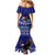 American Samoa Christmas Mermaid Dress Manuia le Kerisimasi Polynesian Tribal LT9 - Polynesian Pride