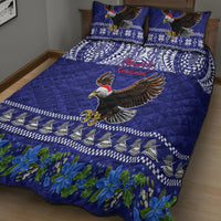 American Samoa Christmas Quilt Bed Set Manuia le Kerisimasi Polynesian Tribal LT9 - Polynesian Pride