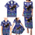 Personalised American Samoa Christmas Family Matching Puletasi Dress and Hawaiian Shirt Manuia le Kerisimasi Polynesian Tribal LT9 - Polynesian Pride