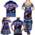 Personalised American Samoa Christmas Family Matching Summer Maxi Dress and Hawaiian Shirt Manuia le Kerisimasi Polynesian Tribal LT9 - Polynesian Pride