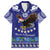 Personalised American Samoa Christmas Hawaiian Shirt Manuia le Kerisimasi Polynesian Tribal LT9 Blue - Polynesian Pride