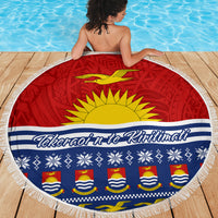 Kiribati Christmas Beach Blanket Tekeraoi n Te Tiritimati Polynesian Tribal LT9 - Polynesian Pride