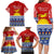 Kiribati Christmas Family Matching Long Sleeve Bodycon Dress and Hawaiian Shirt Tekeraoi n Te Tiritimati Polynesian Tribal LT9 - Polynesian Pride