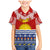 Kiribati Christmas Family Matching Mermaid Dress and Hawaiian Shirt Tekeraoi n Te Tiritimati Polynesian Tribal LT9 Son's Shirt Red - Polynesian Pride