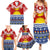 Kiribati Christmas Family Matching Summer Maxi Dress and Hawaiian Shirt Tekeraoi n Te Tiritimati Polynesian Tribal LT9 - Polynesian Pride