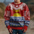 Kiribati Christmas Kid Ugly Christmas Sweater Tekeraoi n Te Tiritimati Polynesian Tribal LT9 - Polynesian Pride