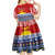 Kiribati Christmas Kid Short Sleeve Dress Tekeraoi n Te Tiritimati Polynesian Tribal LT9 - Polynesian Pride