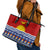 Kiribati Christmas Leather Tote Bag Tekeraoi n Te Tiritimati Polynesian Tribal LT9 - Polynesian Pride