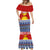 Kiribati Christmas Mermaid Dress Tekeraoi n Te Tiritimati Polynesian Tribal LT9 - Polynesian Pride