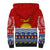 Kiribati Christmas Sherpa Hoodie Tekeraoi n Te Tiritimati Polynesian Tribal LT9 - Polynesian Pride