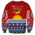 Kiribati Christmas Sweatshirt Tekeraoi n Te Tiritimati Polynesian Tribal LT9 - Polynesian Pride