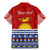 Personalised Kiribati Christmas Family Matching Mermaid Dress and Hawaiian Shirt Tekeraoi n Te Tiritimati Polynesian Tribal LT9 - Polynesian Pride