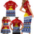 Personalised Kiribati Christmas Family Matching Short Sleeve Bodycon Dress and Hawaiian Shirt Tekeraoi n Te Tiritimati Polynesian Tribal LT9 - Polynesian Pride