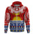 Personalised Kiribati Christmas Hoodie Tekeraoi n Te Tiritimati Polynesian Tribal LT9 - Polynesian Pride