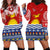 Personalised Kiribati Christmas Hoodie Dress Tekeraoi n Te Tiritimati Polynesian Tribal LT9 - Polynesian Pride