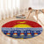 Personalised Kiribati Christmas Round Carpet Tekeraoi n Te Tiritimati Polynesian Tribal LT9 - Polynesian Pride