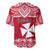 Personalised Wallis and Futuna Christmas Baseball Jersey Polynesian Tribal LT9 - Polynesian Pride