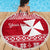 Personalised Wallis and Futuna Christmas Beach Blanket Polynesian Tribal LT9 - Polynesian Pride