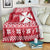 Personalised Wallis and Futuna Christmas Blanket Polynesian Tribal LT9 - Polynesian Pride