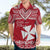 Personalised Wallis and Futuna Christmas Hawaiian Shirt Polynesian Tribal LT9 - Polynesian Pride