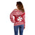 Personalised Wallis and Futuna Christmas Off Shoulder Sweater Polynesian Tribal LT9 - Polynesian Pride