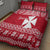 Personalised Wallis and Futuna Christmas Quilt Bed Set Polynesian Tribal LT9 - Polynesian Pride