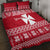 Personalised Wallis and Futuna Christmas Quilt Bed Set Polynesian Tribal LT9 - Polynesian Pride