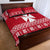 Personalised Wallis and Futuna Christmas Quilt Bed Set Polynesian Tribal LT9 - Polynesian Pride