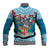 Fijian Tagimoucia Flowers Baseball Jacket Christmas Coquette bow