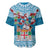 Fijian Tagimoucia Flowers Baseball Jersey Christmas Coquette bow