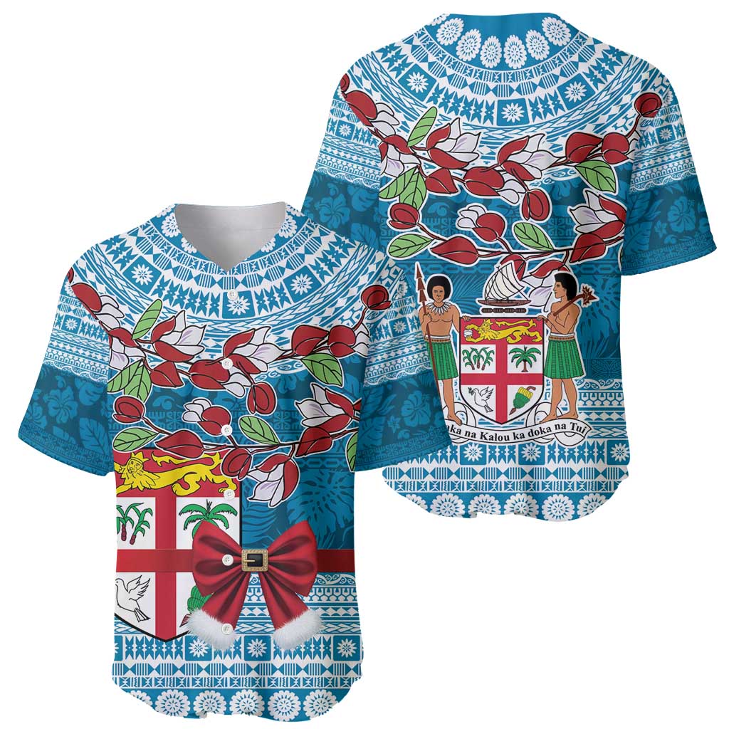 Fijian Tagimoucia Flowers Baseball Jersey Christmas Coquette bow LT9 - Polynesian Pride