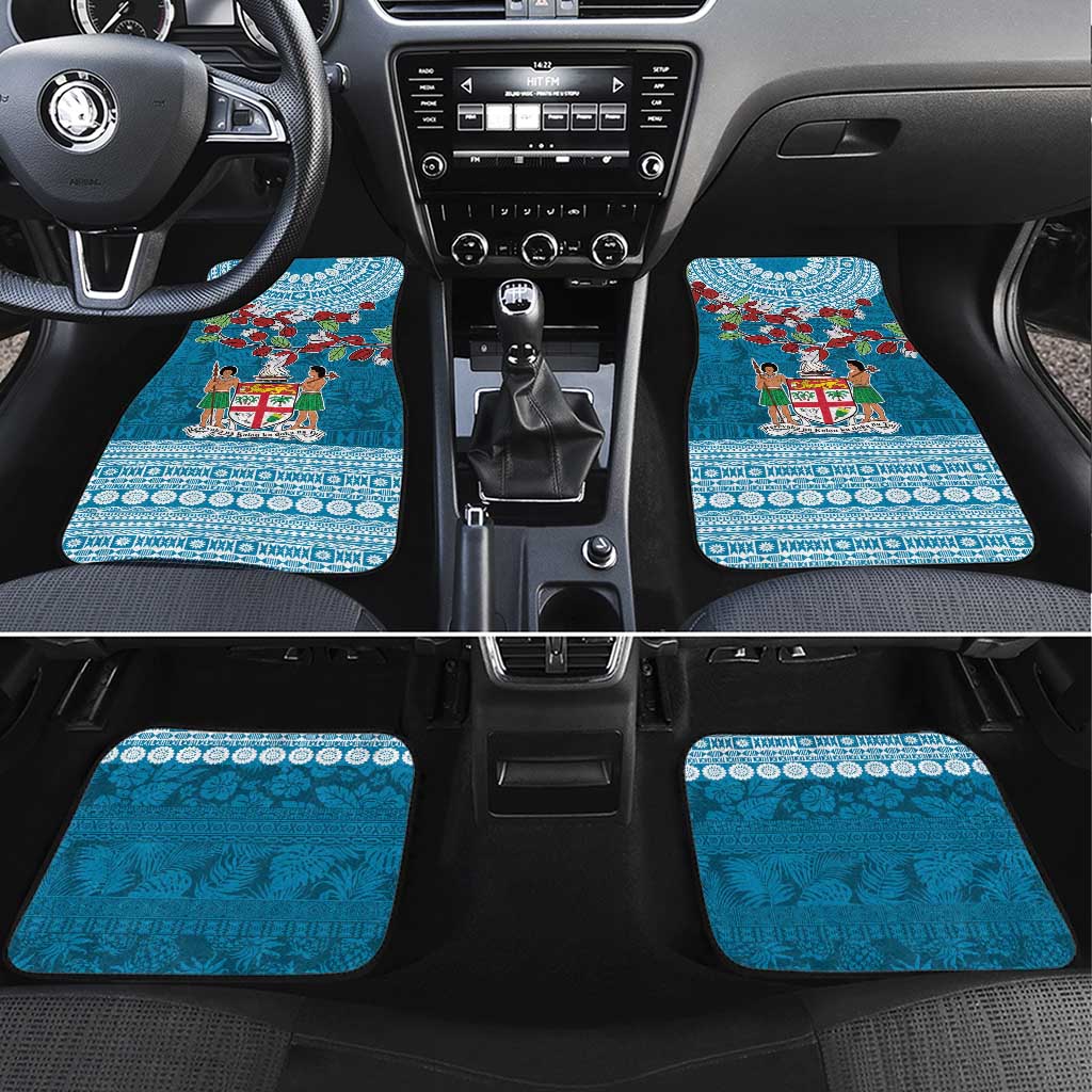 Fijian Tagimoucia Flowers Car Mats Christmas Coquette bow