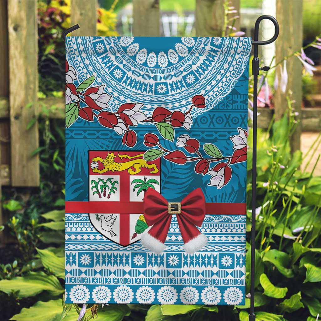 Fijian Tagimoucia Flowers Garden Flag Christmas Coquette bow LT9 Garden Flag Blue - Polynesian Pride