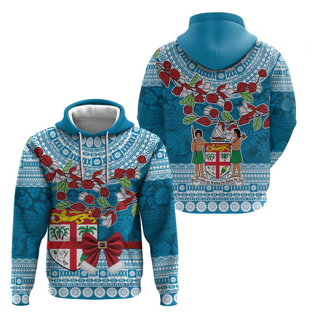 Fijian Tagimoucia Flowers Hoodie Christmas Coquette bow LT9 - Polynesian Pride