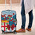 Fijian Tagimoucia Flowers Luggage Cover Christmas Coquette bow