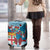 Fijian Tagimoucia Flowers Luggage Cover Christmas Coquette bow