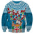 Fijian Tagimoucia Flowers Sweatshirt Christmas Coquette bow