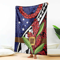 Samoan Ula Fala Flowers Blanket Christmas Santa Belt LT9 - Polynesian Pride