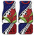 Samoan Ula Fala Flowers Car Mats Christmas Santa Belt