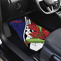 Samoan Ula Fala Flowers Car Mats Christmas Santa Belt LT9 - Polynesian Pride