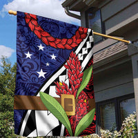 Samoan Ula Fala Flowers Garden Flag Christmas Santa Belt LT9 - Polynesian Pride