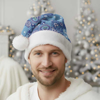 Federated States of Micronesia Merry Christmas Santa Hat Pacific Patchwork Xmas Vibes LT9 - Polynesian Pride